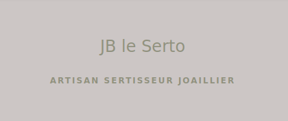 Service de sertissage pour bijoux avec JBleserto.