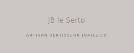 Service de sertissage pour bijoux avec JBleserto.