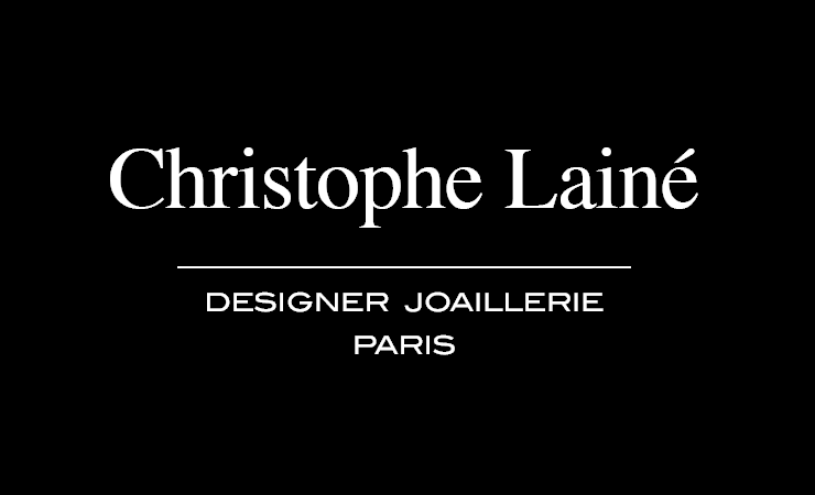 Christophe Lainé, designer de bijoux.